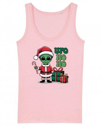 Crăciun extraterestru - UFO ho ho Cotton Pink