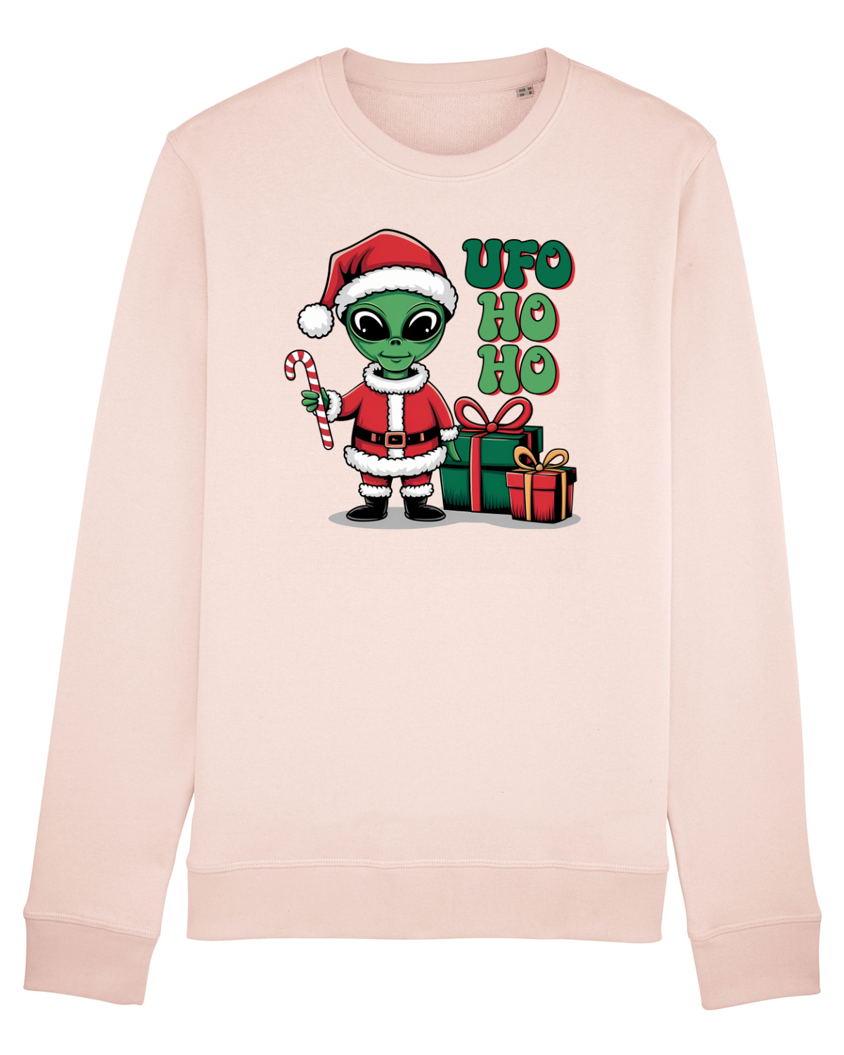 Bluză mânecă lungă Unisex Rise Candy Pink