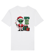 Crăciun extraterestru - UFO ho ho Tricou mânecă scurtă Unisex Rocker