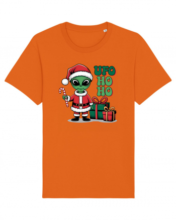 Crăciun extraterestru - UFO ho ho Bright Orange