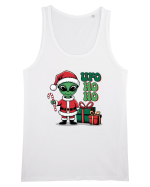 Crăciun extraterestru - UFO ho ho Maiou Bărbat Runs