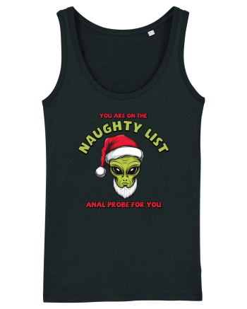 Crăciun extraterestru - You are on the naughty list Black
