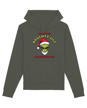 Crăciun extraterestru - You are on the naughty list Khaki