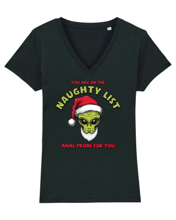 Crăciun extraterestru - You are on the naughty list Black