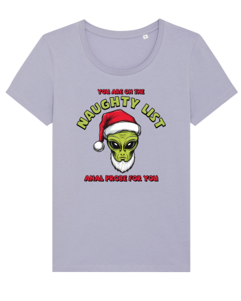 Crăciun extraterestru - You are on the naughty list Lavender