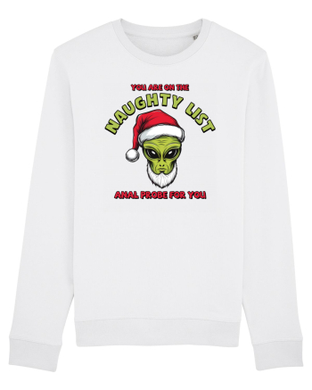 Crăciun extraterestru - You are on the naughty list White
