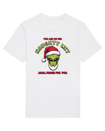 Crăciun extraterestru - You are on the naughty list White