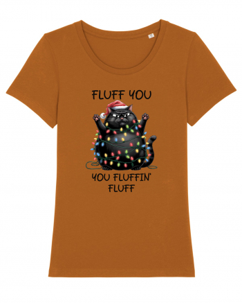 de Crăciun cu pisici rebele - Fluff you - you fluffin fluff Roasted Orange