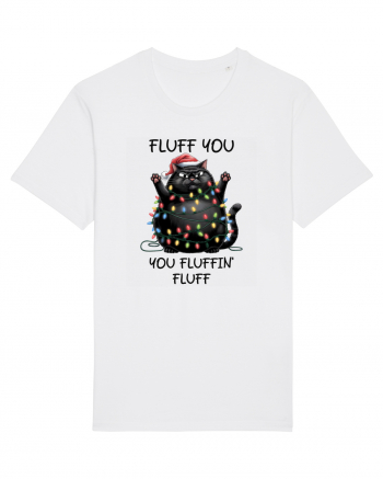 de Crăciun cu pisici rebele - Fluff you - you fluffin fluff White