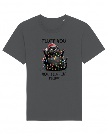 de Crăciun cu pisici rebele - Fluff you - you fluffin fluff Anthracite