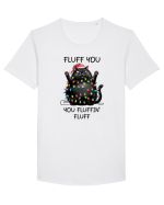de Crăciun cu pisici rebele - Fluff you - you fluffin fluff Tricou mânecă scurtă guler larg Bărbat Skater