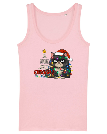 de Crăciun cu pisici rebele - Is this jolly enough Cotton Pink