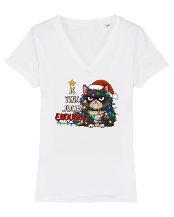 de Crăciun cu pisici rebele - Is this jolly enough White