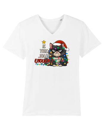 de Crăciun cu pisici rebele - Is this jolly enough White