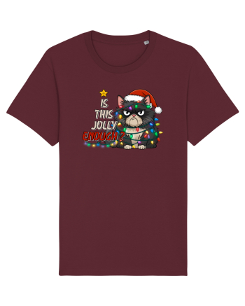 de Crăciun cu pisici rebele - Is this jolly enough Burgundy