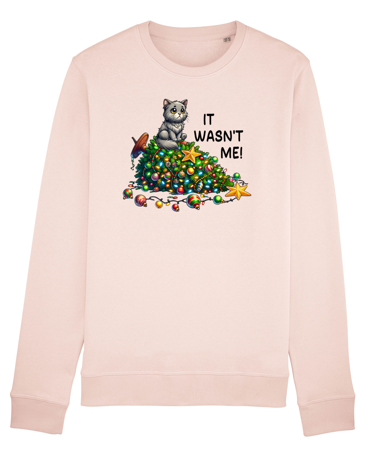 Bluză mânecă lungă Unisex Rise Candy Pink