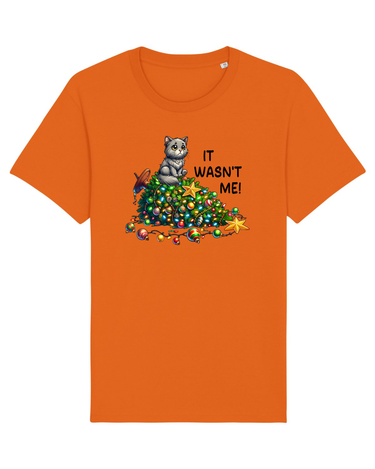 Tricou mânecă scurtă Unisex Rocker Bright Orange