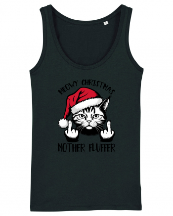 de Crăciun cu pisici rebele - Meowy Christmas Mother Fluffer Black