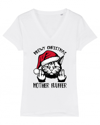 de Crăciun cu pisici rebele - Meowy Christmas Mother Fluffer White