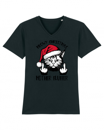 de Crăciun cu pisici rebele - Meowy Christmas Mother Fluffer Black