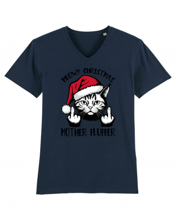 de Crăciun cu pisici rebele - Meowy Christmas Mother Fluffer French Navy