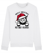 de Crăciun cu pisici rebele - Meowy Christmas Mother Fluffer Bluză mânecă lungă Unisex Rise