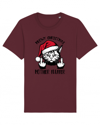 de Crăciun cu pisici rebele - Meowy Christmas Mother Fluffer Burgundy