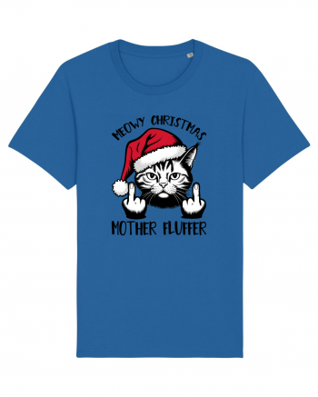 de Crăciun cu pisici rebele - Meowy Christmas Mother Fluffer Royal Blue