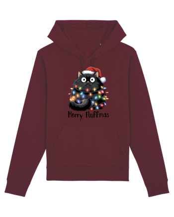 de Crăciun cu pisici rebele - Merry Fluffmas Burgundy