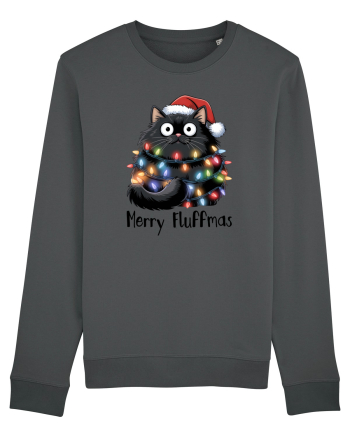 de Crăciun cu pisici rebele - Merry Fluffmas Anthracite