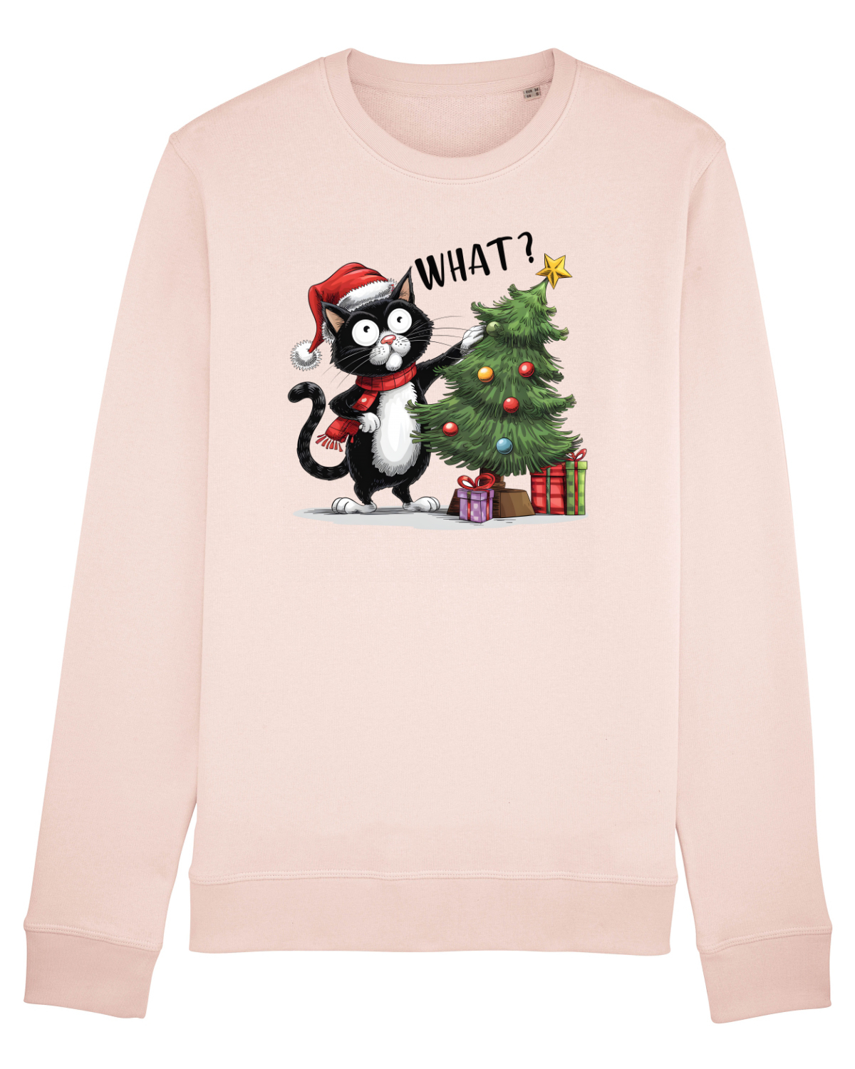Bluză mânecă lungă Unisex Rise Candy Pink