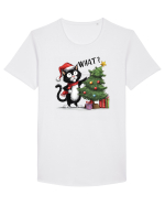 de Crăciun cu pisici rebele - What Tricou mânecă scurtă guler larg Bărbat Skater