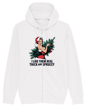de Crăciun pentru femei cu atitudine - I like them real thick an sprucey White