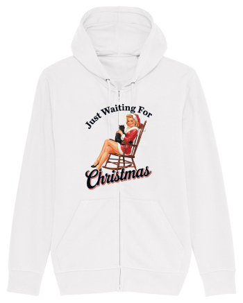 de Crăciun pentru femei cu atitudine - Just waiting for Christmas White