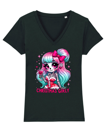nonconformist de Crăciun - Christmas Girly Black