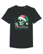 nonconformist de Crăciun - Christmas Vibes Tricou mânecă scurtă guler larg Bărbat Skater