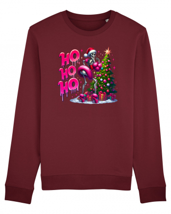 nonconformist de Crăciun - Creepy ho ho ho Burgundy