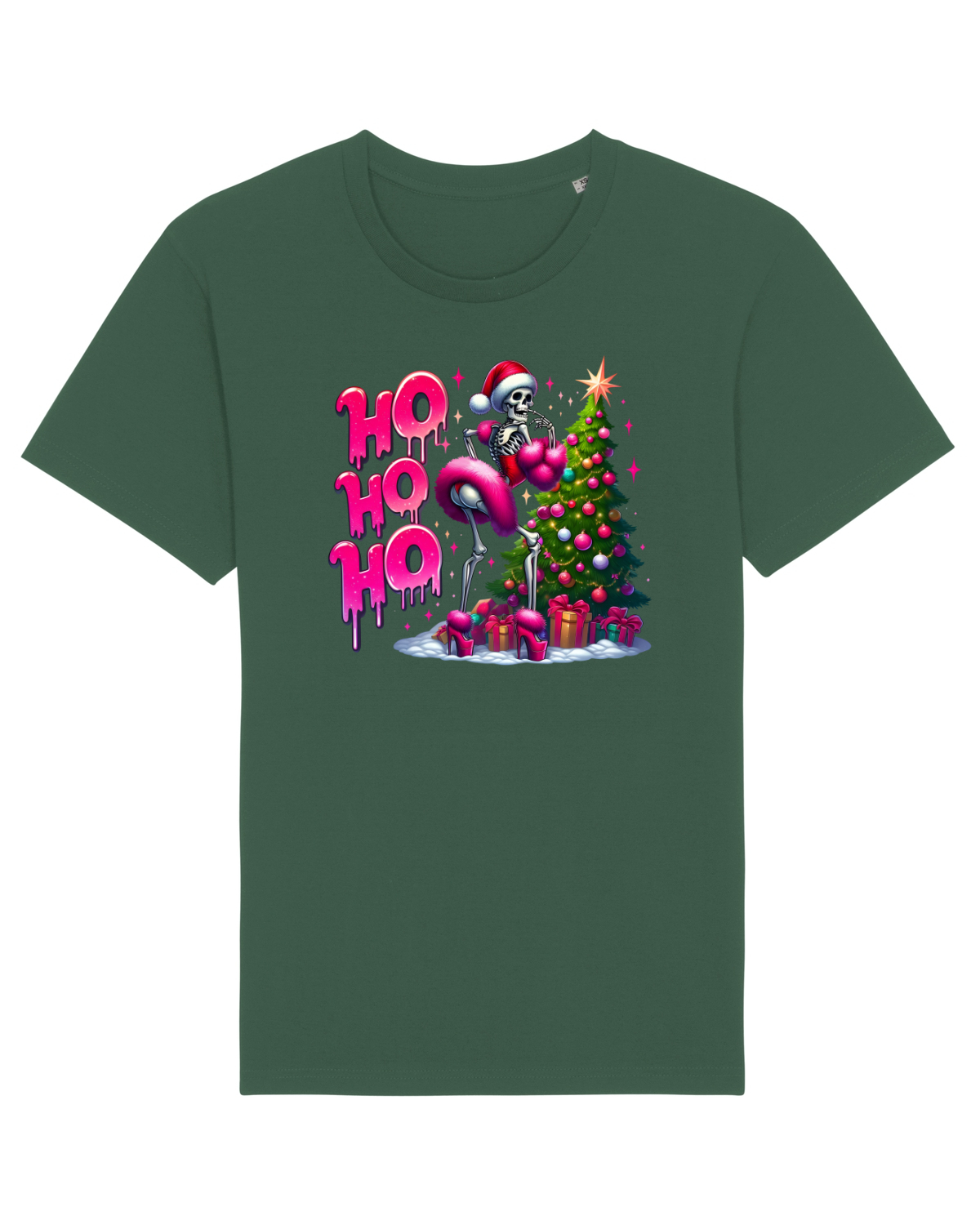 Tricou mânecă scurtă Unisex Rocker Bottle Green