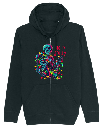 nonconformist de Crăciun - Holly Jolly Skeleton Black