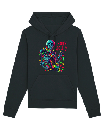 nonconformist de Crăciun - Holly Jolly Skeleton Black