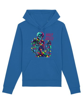 nonconformist de Crăciun - Holly Jolly Skeleton Royal Blue