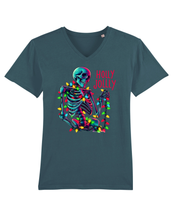 nonconformist de Crăciun - Holly Jolly Skeleton Stargazer