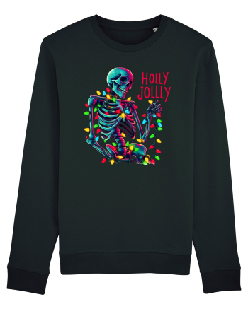 nonconformist de Crăciun - Holly Jolly Skeleton Black