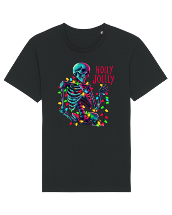 nonconformist de Crăciun - Holly Jolly Skeleton Black