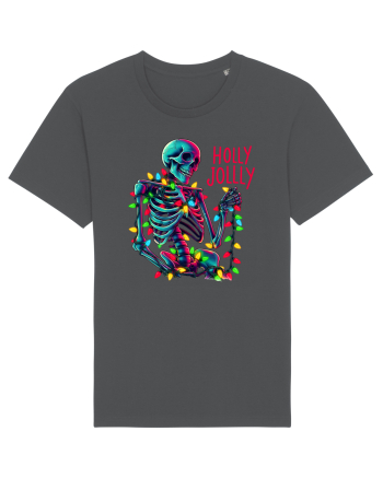 nonconformist de Crăciun - Holly Jolly Skeleton Anthracite
