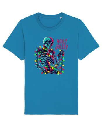 nonconformist de Crăciun - Holly Jolly Skeleton Azur