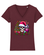 nonconformist de Crăciun - In my Christmas era Tricou mânecă scurtă guler V Damă Evoker