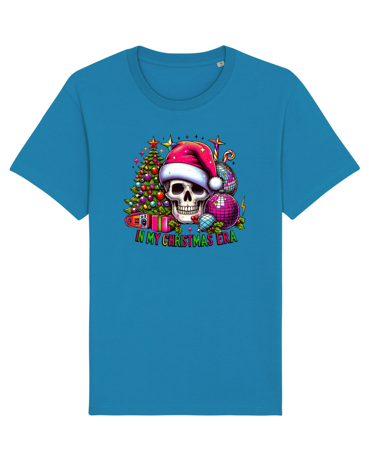 Tricou mânecă scurtă Unisex Rocker Azur