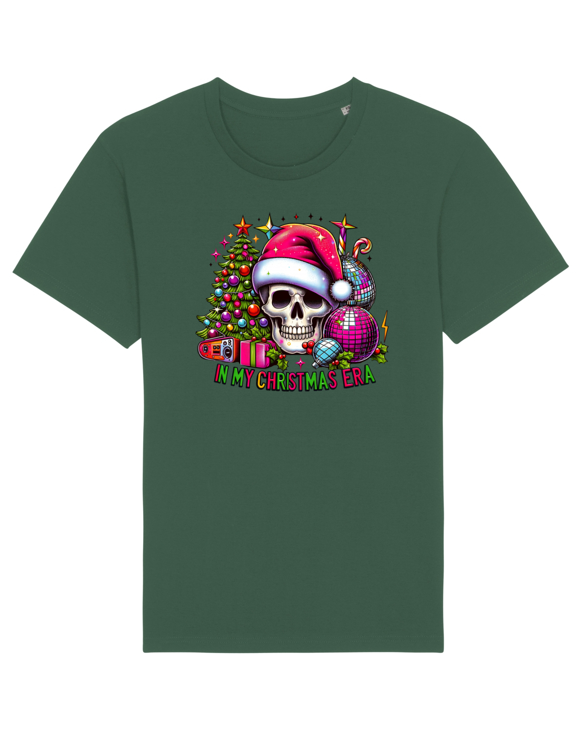 Tricou mânecă scurtă Unisex Rocker Bottle Green