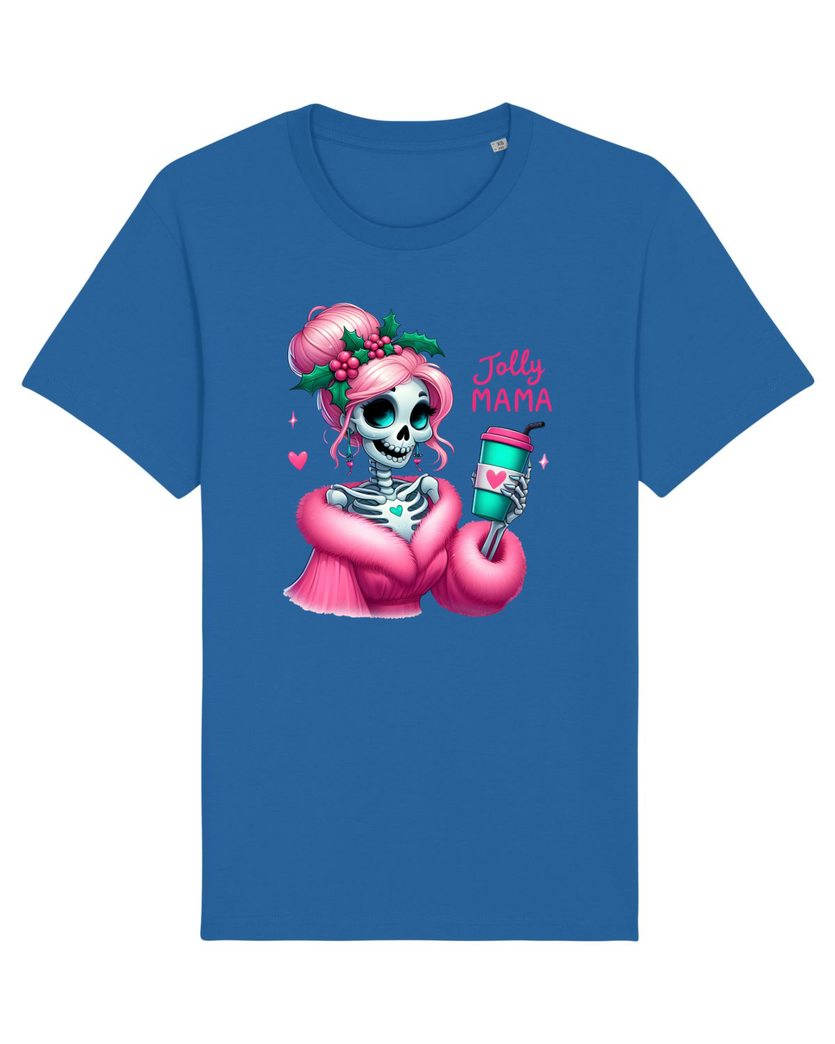 Tricou mânecă scurtă Unisex Rocker Royal Blue